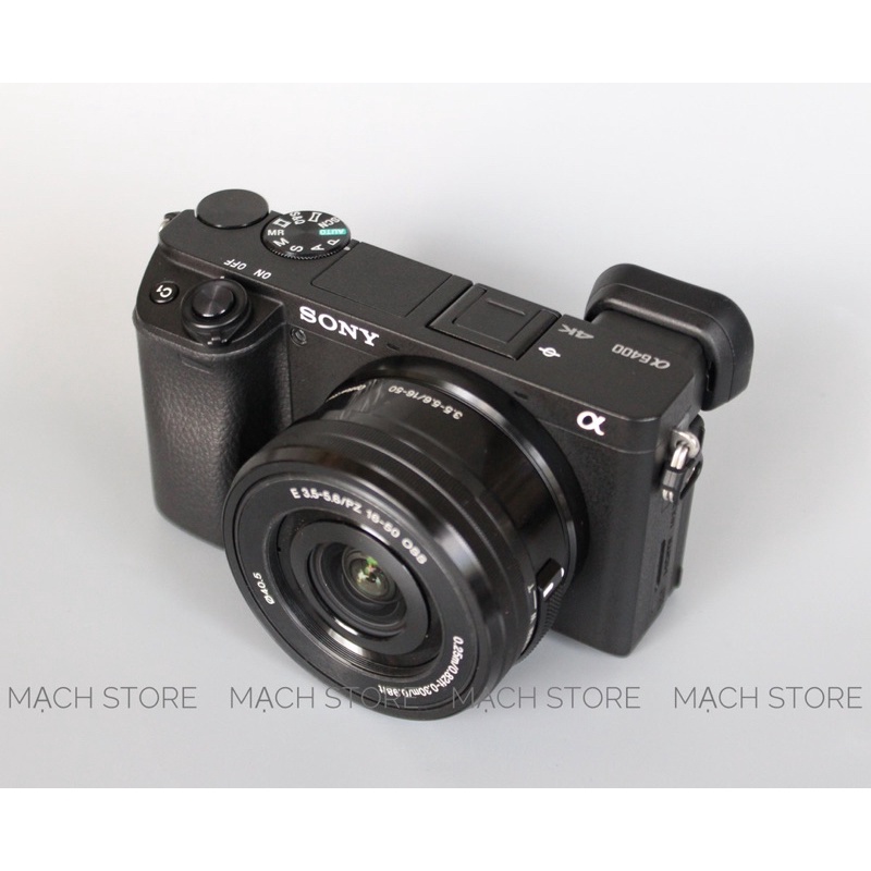 MÁY ẢNH SONY A6400 KÈM LENS KIT 16-50MM F3.5 -5.6 OSS PZ