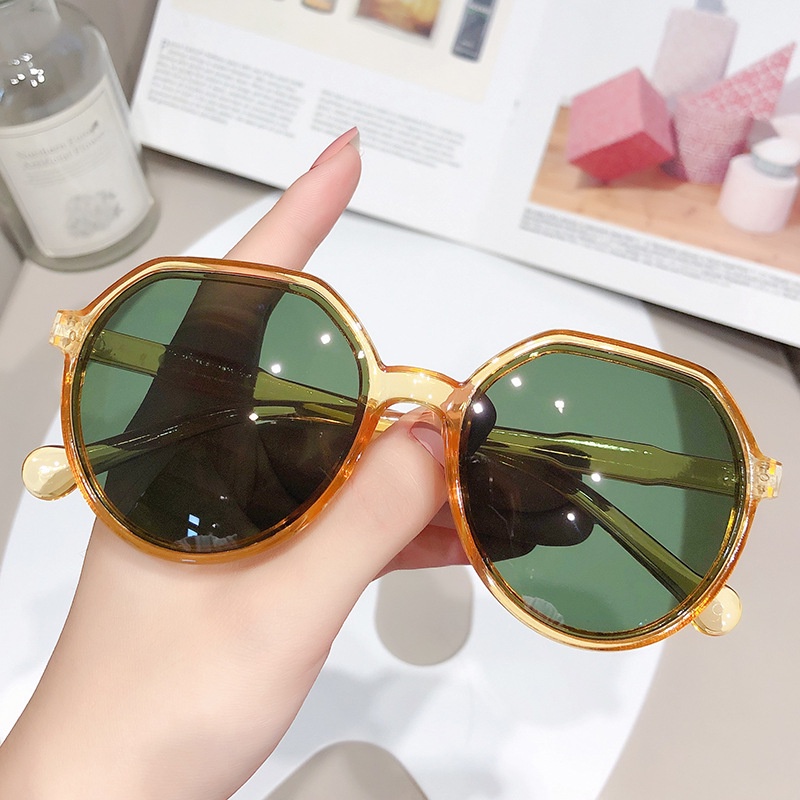 Kính râm gọng vuông phong cách hàn quốc thời trang cho nữ