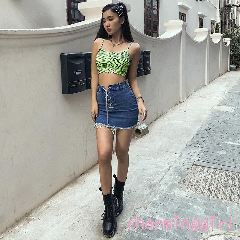 Áo lửng 2 dây in họa tiết trừu tượng cho nữ | BigBuy360 - bigbuy360.vn