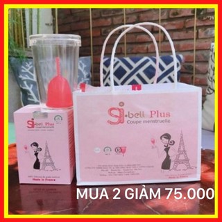 Cốc Nguyệt San SIBELL PLUS 💖 Nhập Khẩu Pháp 💖 Tặng Kèm Ly Tiệt Trùng và Viên Tiệt Trùng