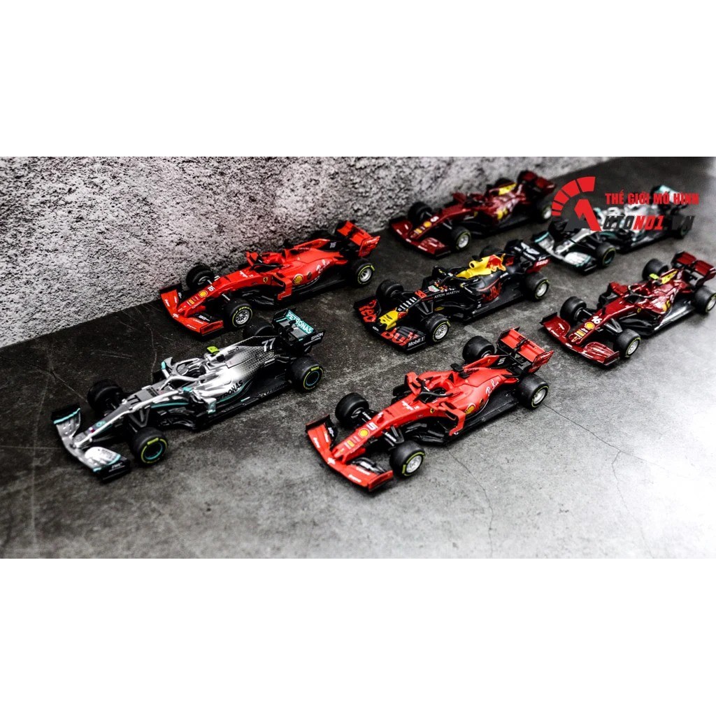 MÔ HÌNH XE F1 FERRARI SF1000 #5 1:43 BBURAGO 7518