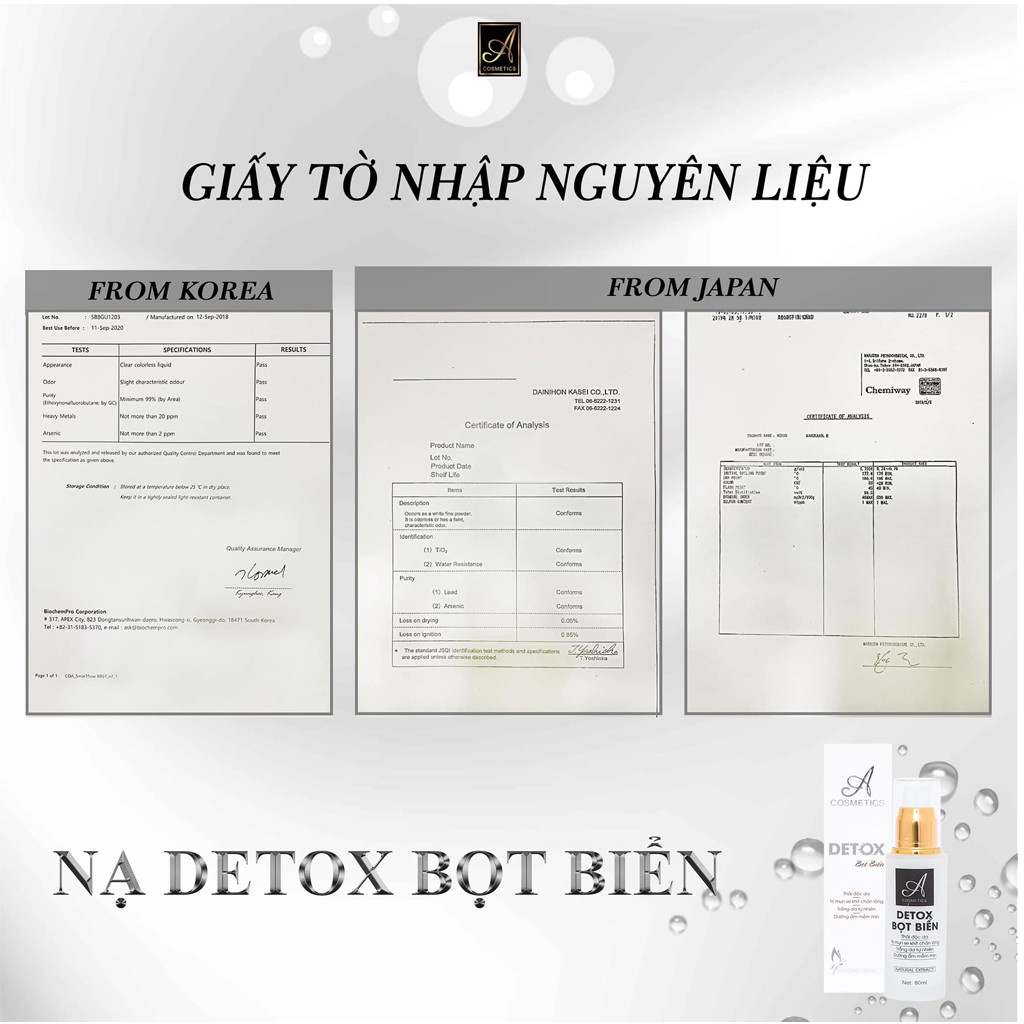 Mặt Nạ Thải Độc Detox Bọt Biển Acosmetics 80ml - Giúp đào thải độc tố, làm sạch sâu, se khít lỗ chân lôngl | BigBuy360 - bigbuy360.vn