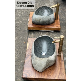 Lavabo đá cuội