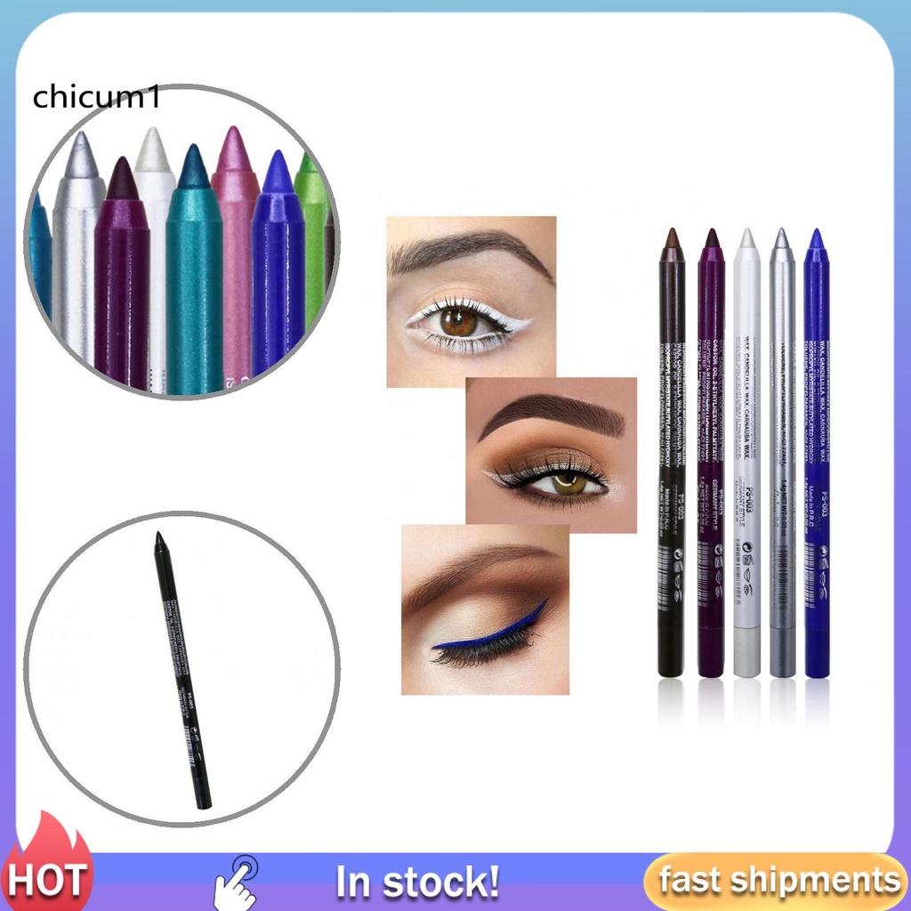 [Hàng mới về] Bút kẻ mắt màu thời trang chuyên nghiệp dễ tẩy trang