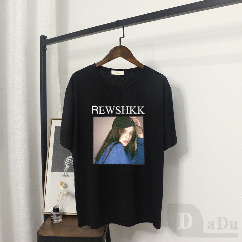 Áo Thun 100% Cotton Tay Ngắn Cổ Tròn In Họa Tiết Hoạt Hình Phong Cách Hàn Quốc Dành Cho Cặp Đôi