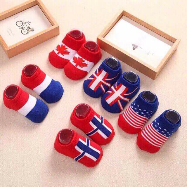 Set 1 Đôi Tất  Kids Đáng Yêu (Có Chống Trượt)