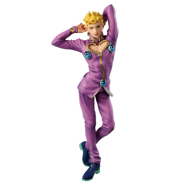 Mô hình Grandista Jojo Bizarre Adventure - Golden Wind - Giorno Giovanna - chính hãng Nhật Bản