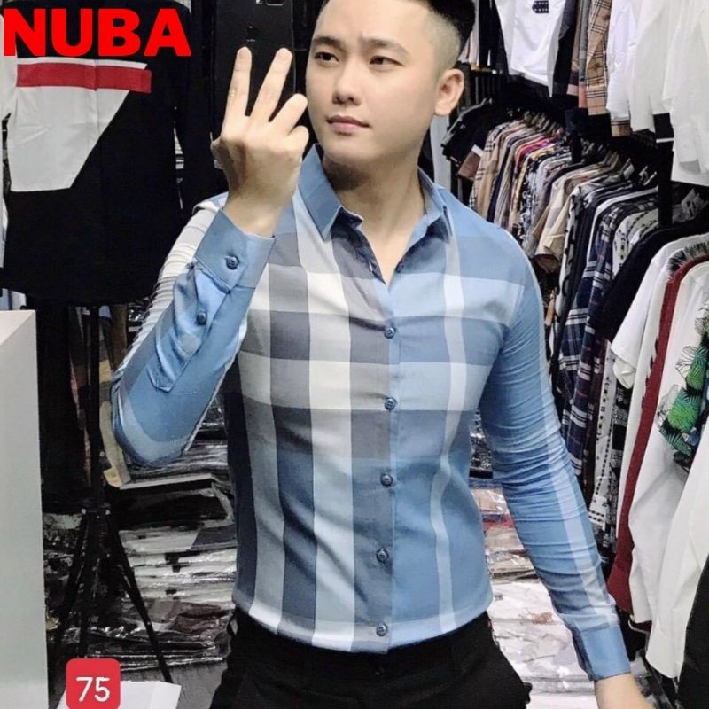 Áo sơ mi nam dài tay,chất vải lụa cao cấp,đẹp giá rẻ,AT91 | BigBuy360 - bigbuy360.vn