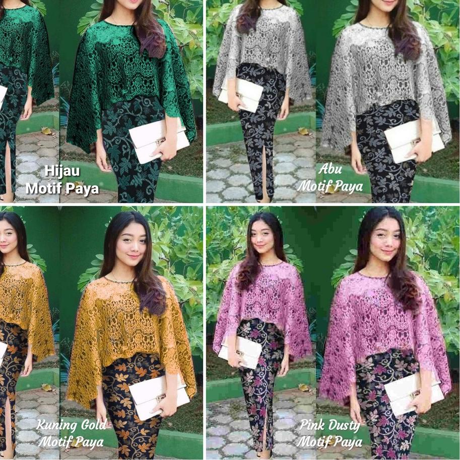 Miễn Phí Vận Chuyển!! Code-770 (REALPIC) VANYA Ren Cape Brocade Set | BigBuy360 - bigbuy360.vn