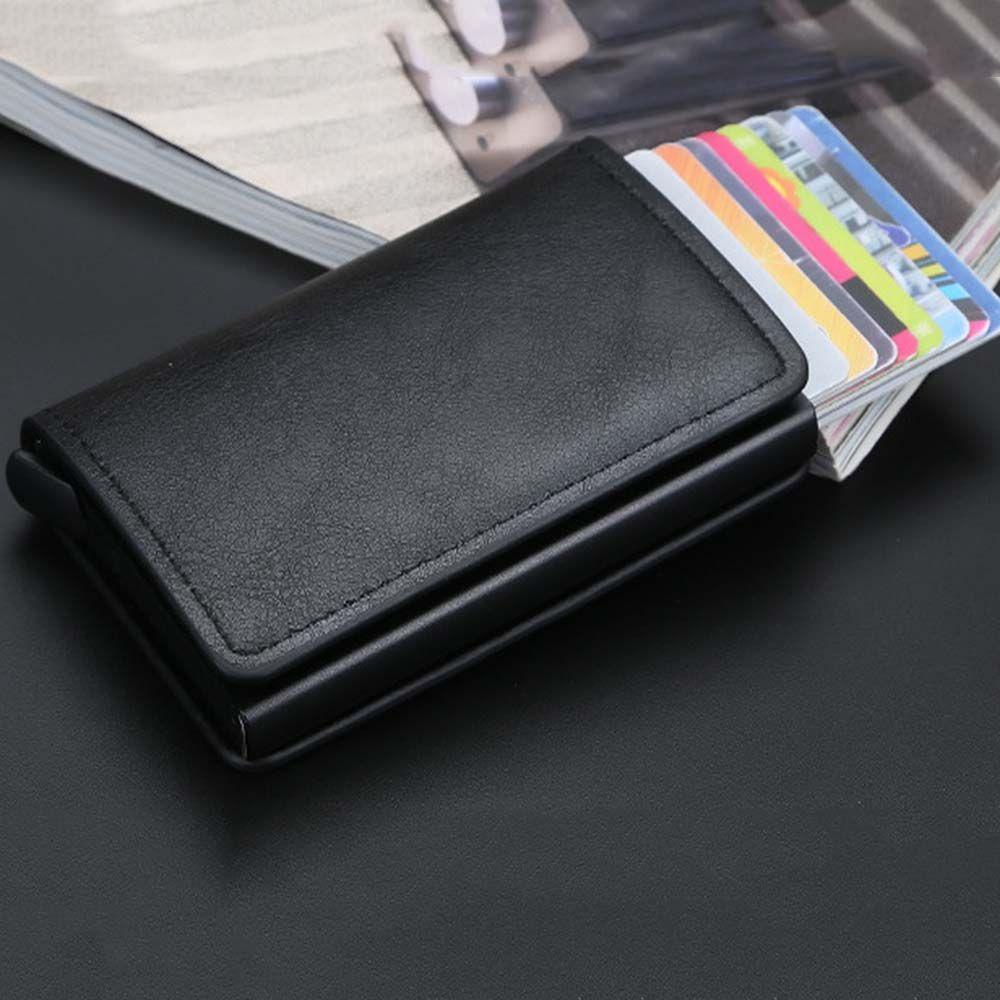 Ví Da Đựng Thẻ Phong Cách Vintage Dành Cho Nam