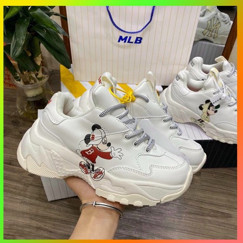[ full bill - full box ] Giày thể thao sneakers nam nữ 𝐌𝐋𝐁 mickey đỏ - bản chuột đỏ in 3d 11 hot trend