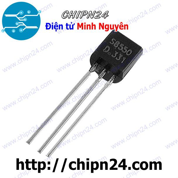 [25 CON] Transistor S8550 TO-92 PNP 500mA 40V (8550)