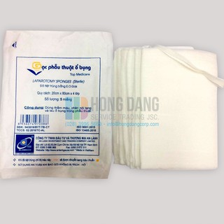 Gạc phẫu thuật ổ bụng y tế