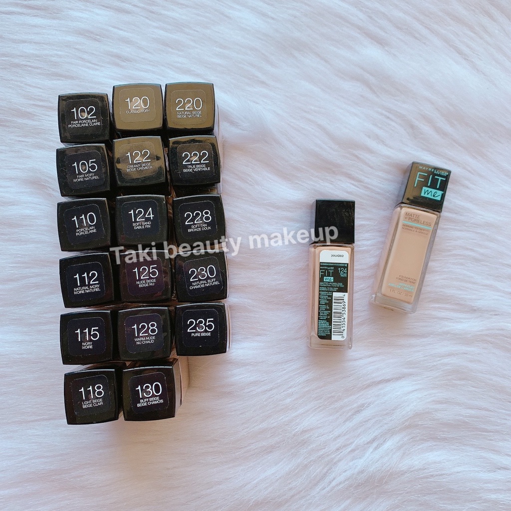 Kem Nền Maybelline Fit Me - Kem Nền BB Cream Kiềm Dầu Lâu Trôi Maybeline 30ml - Không Vòi