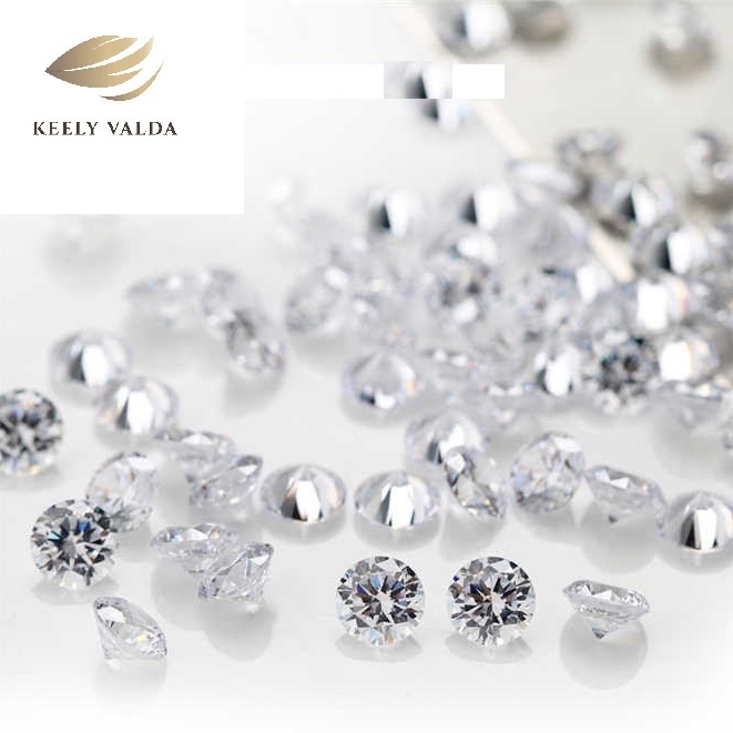 Đá CZ Cubic Zirconia loại 7A - kim cương nhân tạo - Siêu Cứng cao cấp nhập khẩu Thụy Sỹ