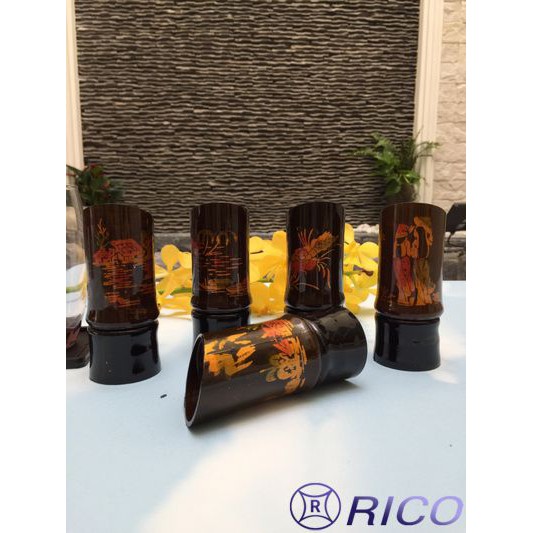 Hủ tăm Rico giỏ hoa