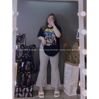 [MÚP BIGSIZE 60-100KG] Quần ống loe thun bozip
