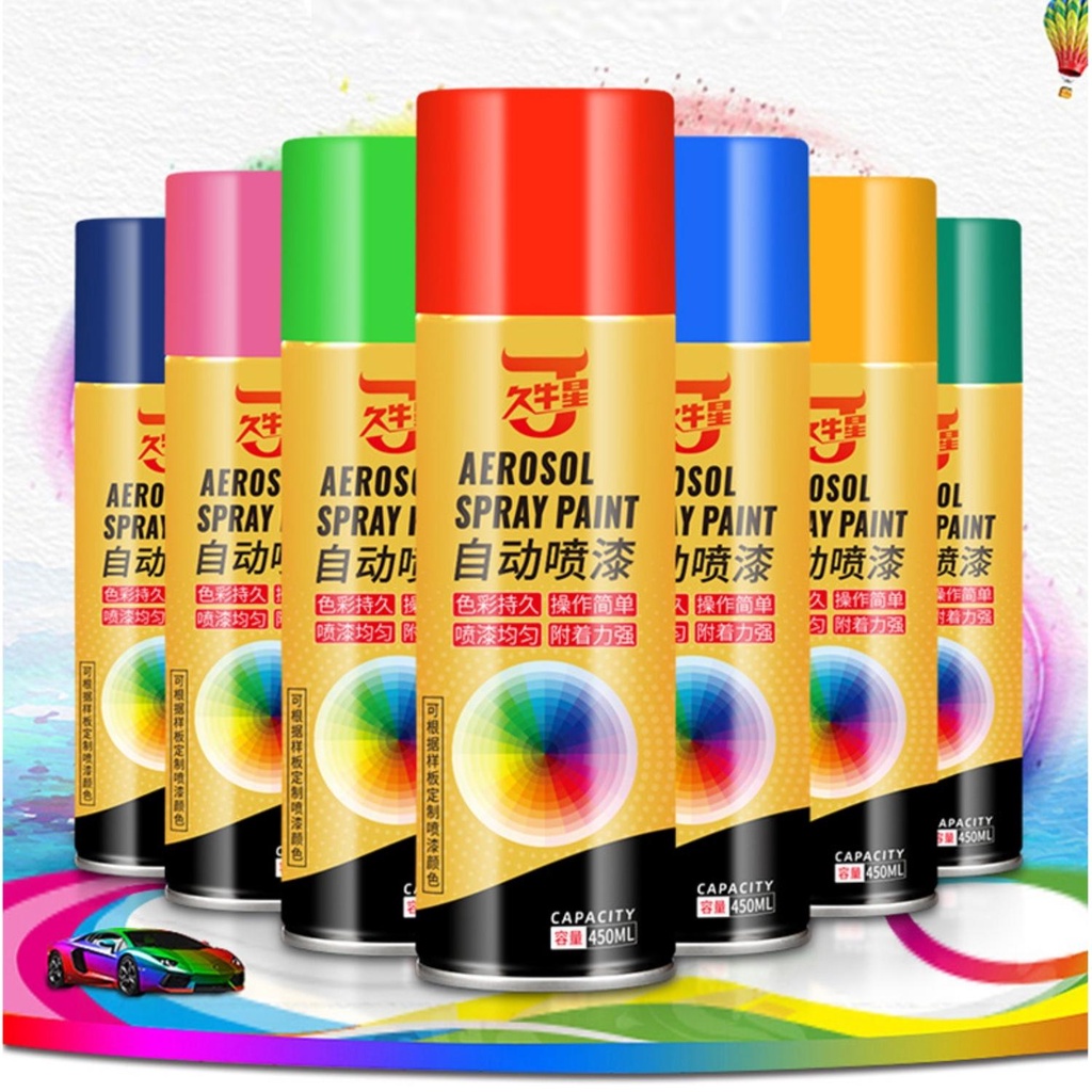 Bình sơn xịt nhiều màu 450ml JNX, chống gỉ cho kim loại