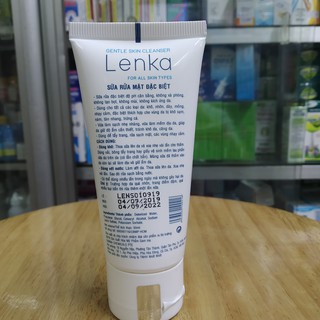 Sữa rửa mặt dịu nhẹ Lenka