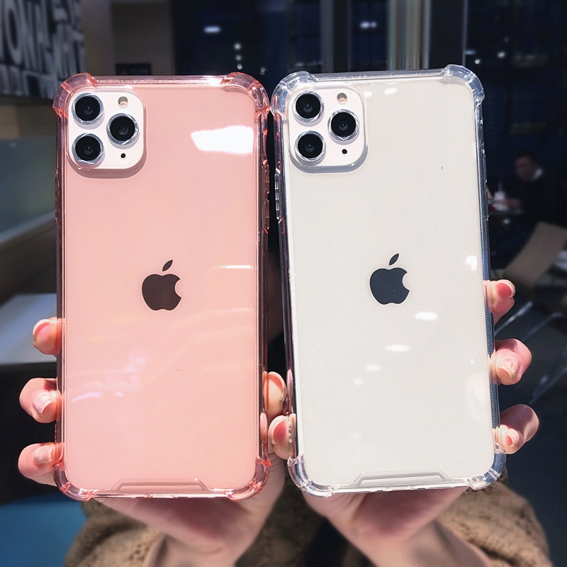 Ốp Điện Thoại Tpu Mềm Trong Suốt Chống Sốc Màu Kẹo Cho Iphone 11 Pro X Xr Xs Max 6 6s 7 8 Plus | BigBuy360 - bigbuy360.vn