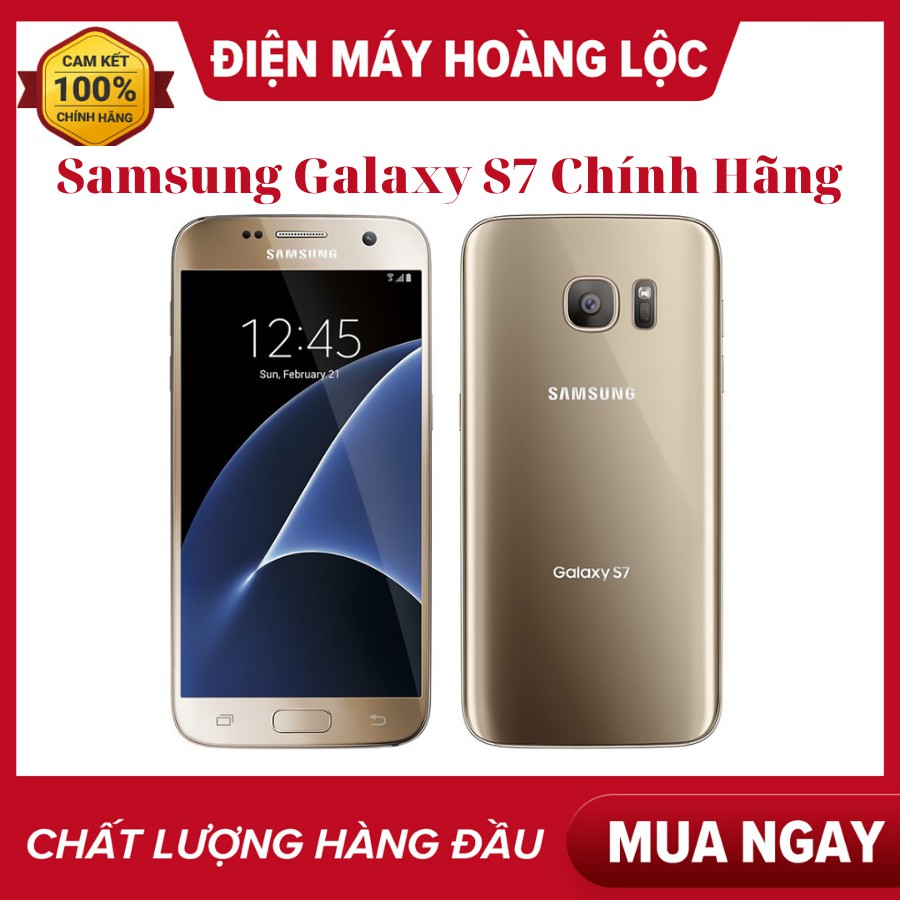 
                        Điện Thoại Samsung Galaxy S7 Hàn Ram 4gb/32gb Chính Hãng mới - chơi LIÊN QUÂN mướt bảo hành lâu dài
                    