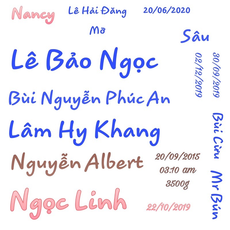 In thông tin theo yêu cầu