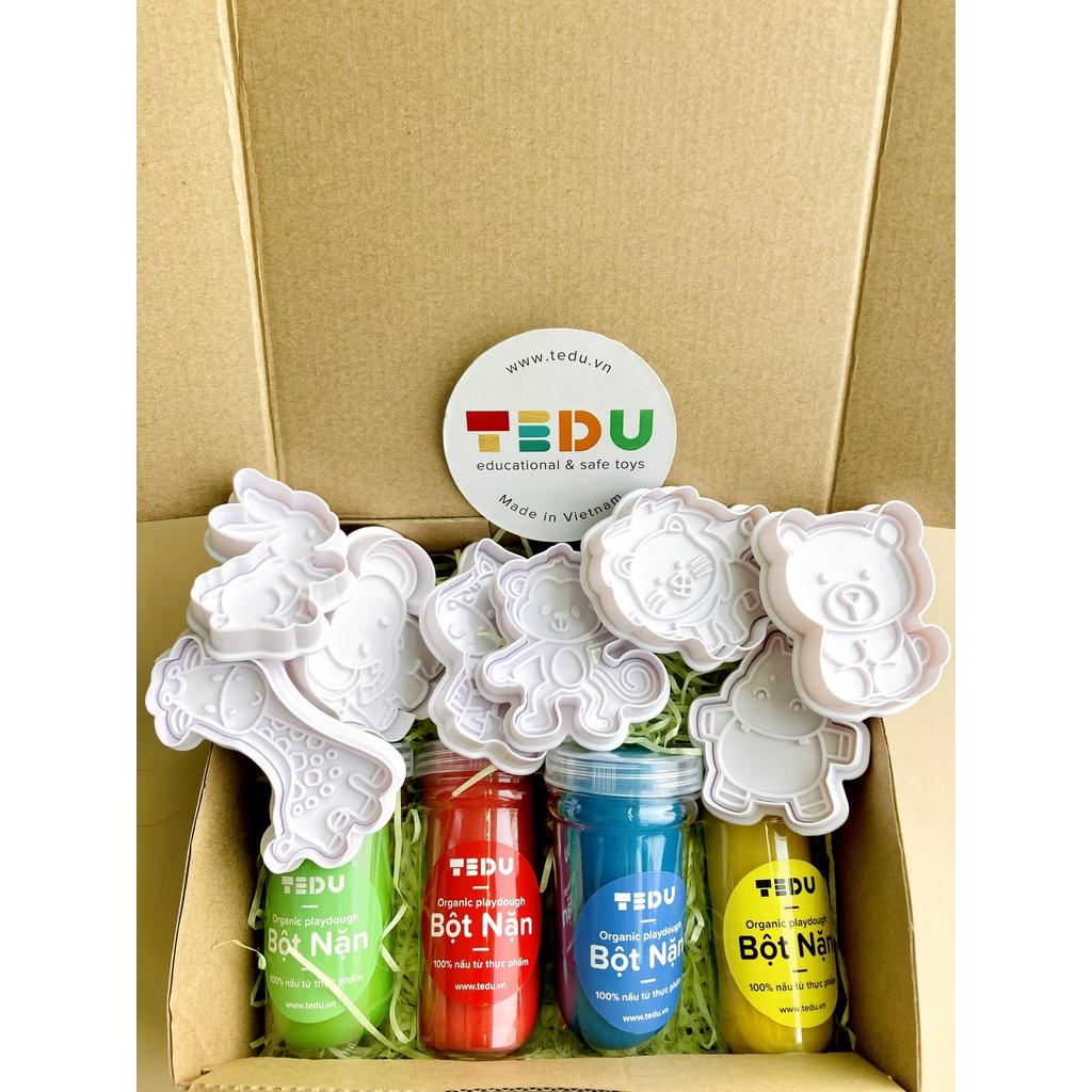 Combo bột nặn đất nặn Tedu quà tặng 199-11