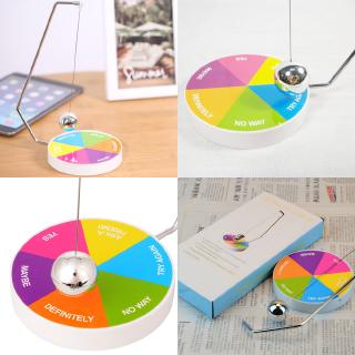 Decision Maker Pendulum Dynamic Desk Toy Gift Swinging Pendulum Game Decoration Magnetic Fate Fun Desk Accessories Toys