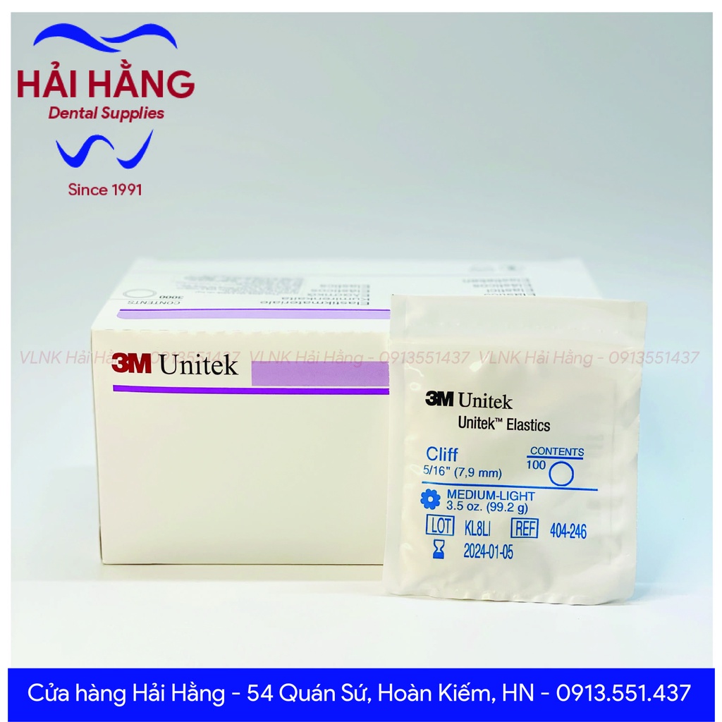 Thun chỉnh nha 3M Unitek - chun liên hàm 3.5oz