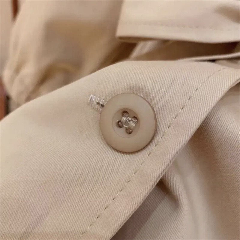 Áo khoác KHAKI cổ bèo lá cho bé gái, phong cách Hàn Quốc, mẫu siêu hot 2022 - Hàng Quảng Châu Loại 1 (Z01)