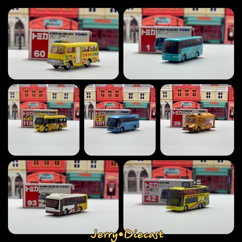 Xe mô hình - Tomica Collection Bus 1/64 Made in china.