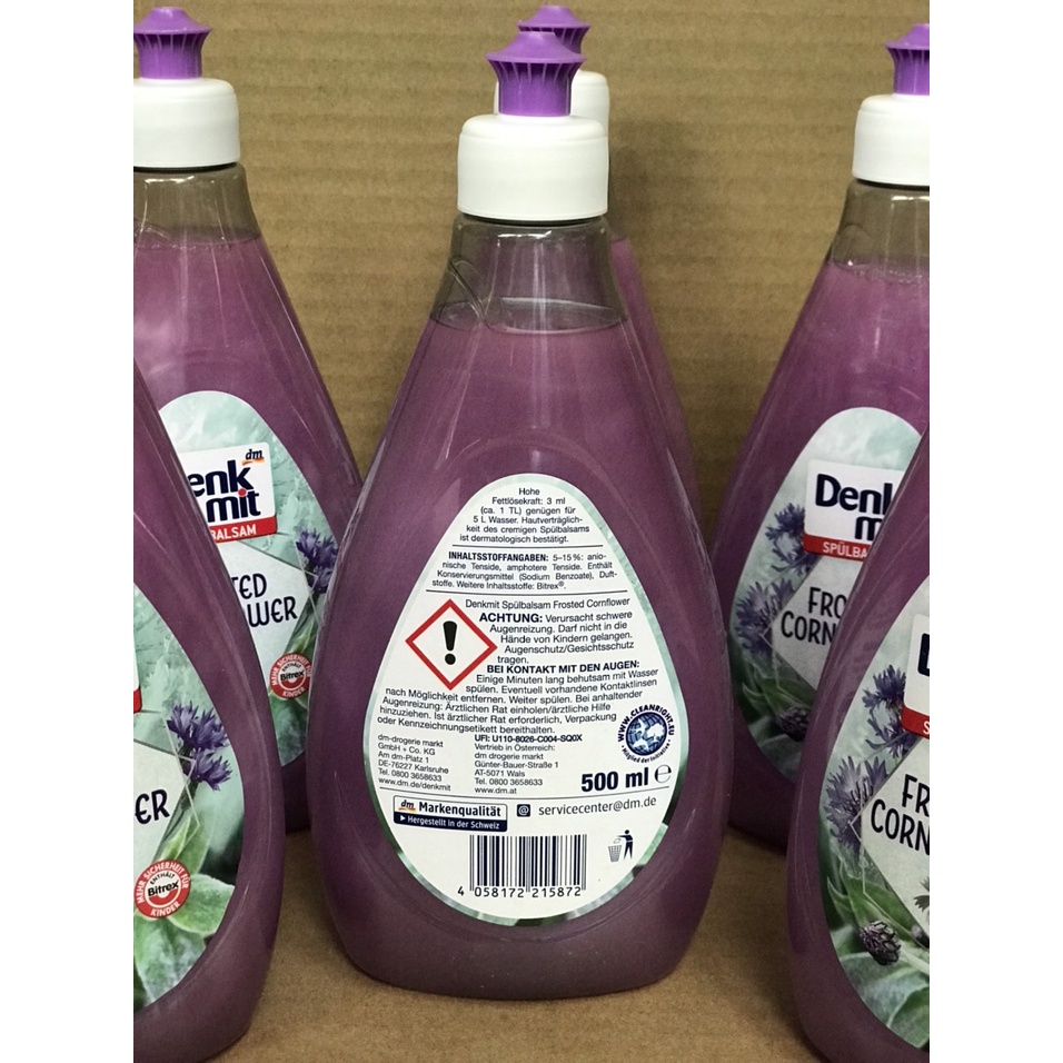 Nước rửa bát Denkmit hương hoa tự nhiên 500ml -Shop Tiện Ích