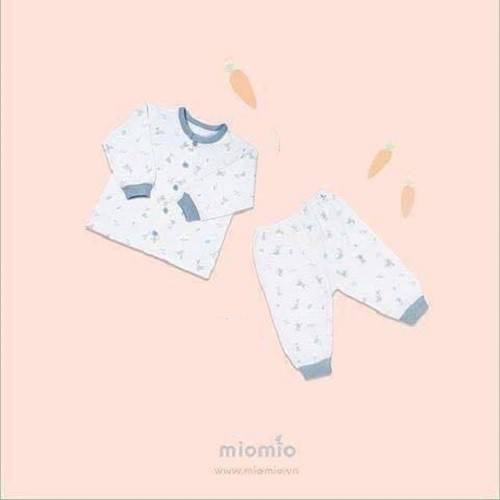 Quần áo dài tay Mio cotton siêu mềm cho bé từ sơ sinh