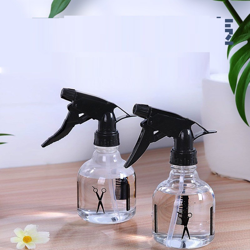 (Hàng Mới Về) Bình Xịt Nước Cắt Tóc Tưới Cây 250ml Trong Suốt Tiện Dụng - Hairdressing Water Spray Bottle