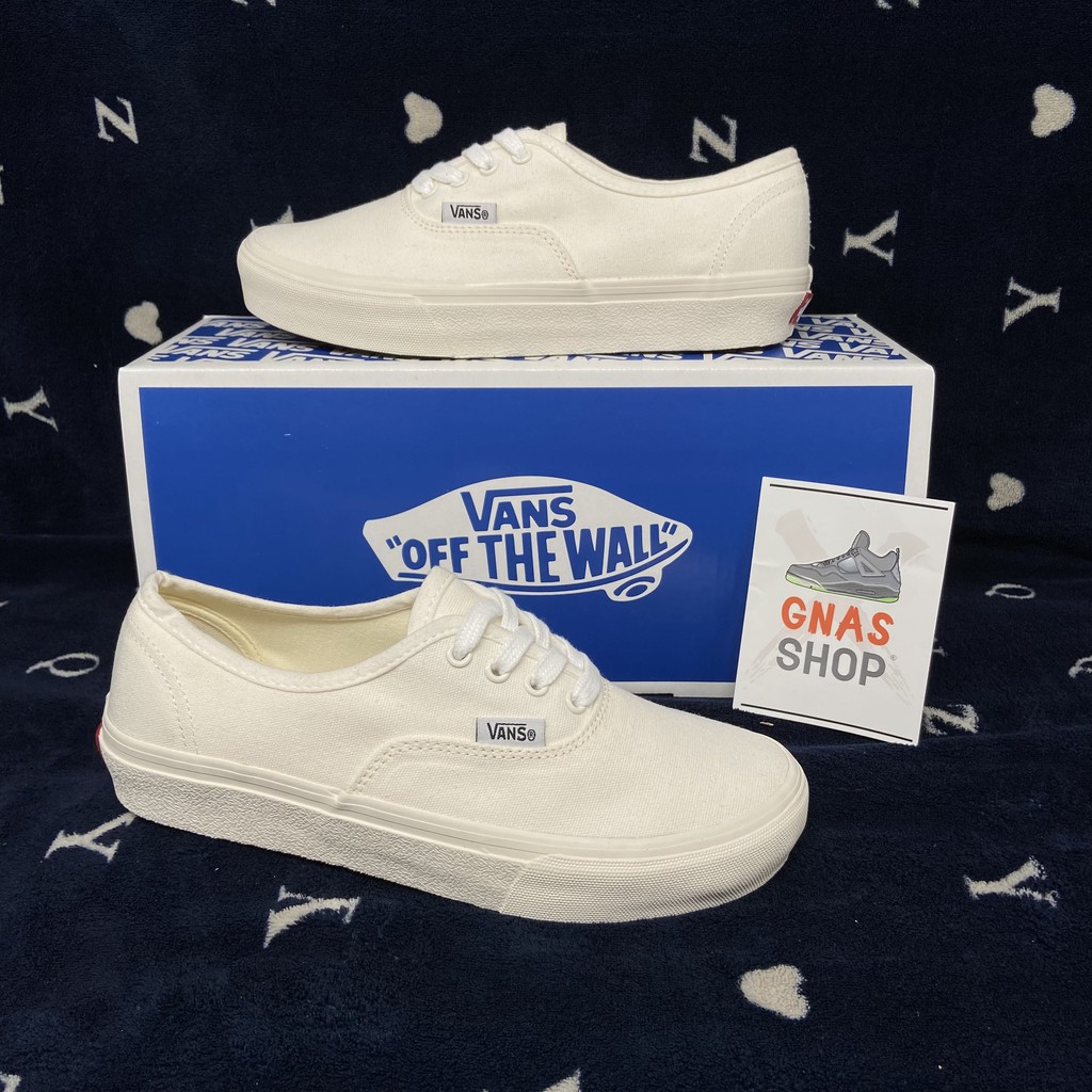 HÀNG NHẬP KHẨU -  Vans era vault trắng [ Chuẩn 1:1 lót da, gót OG ] Giày thể thao nam nữ trắng - Hàng Nhập Khẩu