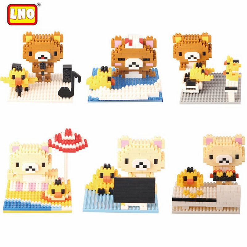 Lego xếp hình - Rilakkuma