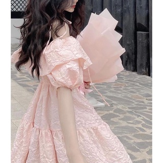 đầm hồng anh đào
