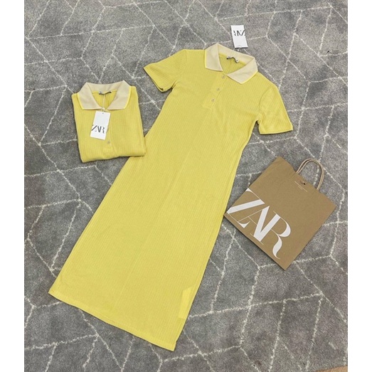 0404PV - váy polo vàng