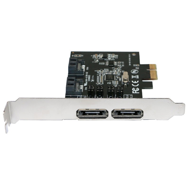 Thẻ Cứng Mở Rộng Pci-E Sang Sata Iii 6g Esata3.0 Asm1061 | BigBuy360 - bigbuy360.vn