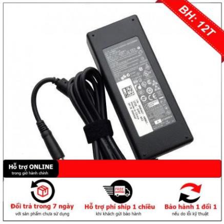 [BH12TH] Sạc Laptop Dell 19.5V 4.62A (90w) Chân Kim To Chính Hãng E6320 E6420 E6430 E6520 E7440 3442 3543