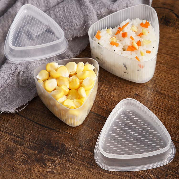 Set 2 khuôn làm cơm nắm hình tam giác tiện dụng
