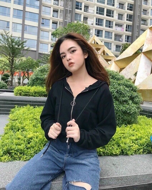 ÁO KHOÁC LEN TĂM FORM NGẮN CÓ NÓN SIÊU CƯNG | BigBuy360 - bigbuy360.vn