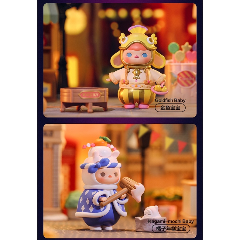 Mô Hình Búp Bê Pop Mart Lễ Hội Trẻ Em Dễ Thương