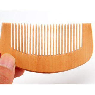 Lược Chải Tóc Bằng Gỗ Đào Bền Bỉ