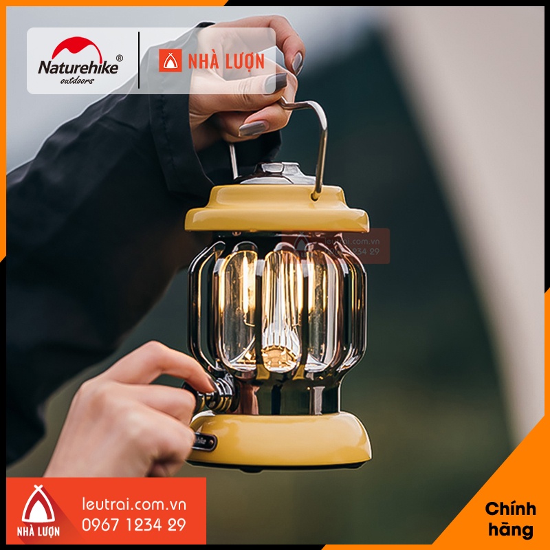 Đèn cắm trại dã ngoại Glamping NatureHike - NH21ZM008