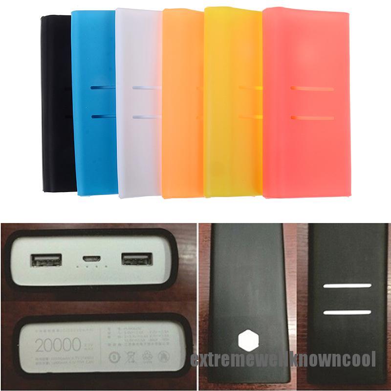 Ốp Lưng Silicon Cho Sạc Dự Phòng Xiao-Mi Power Bank 20000mah 2c