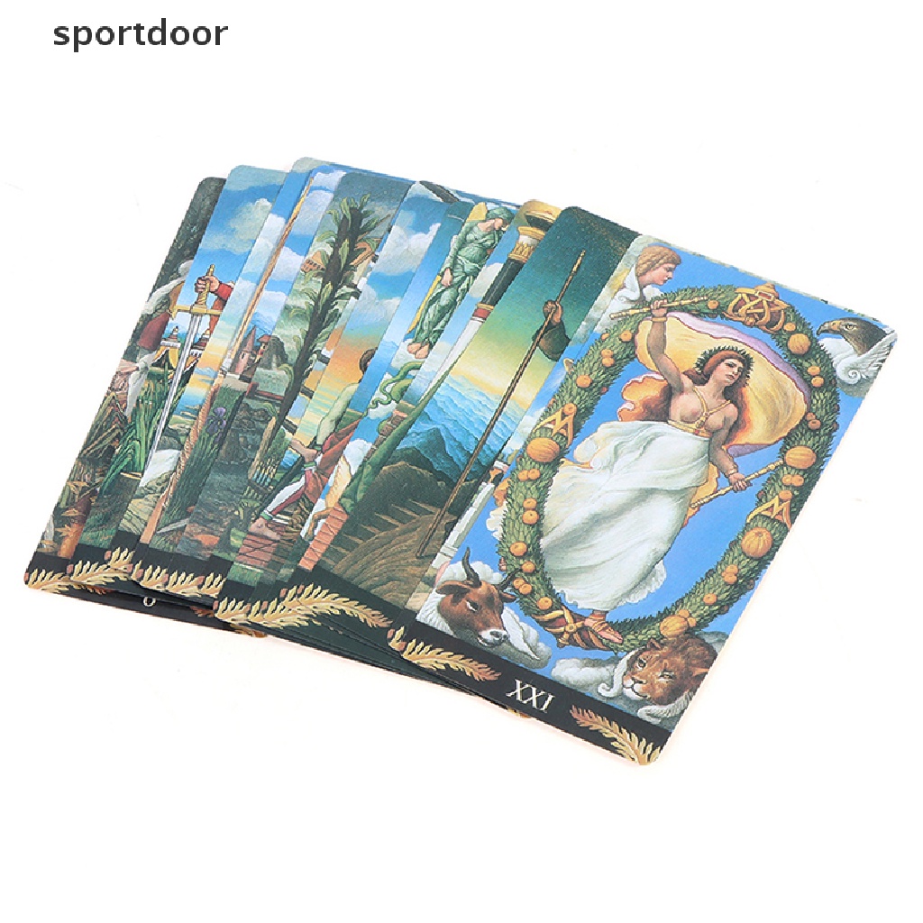 Bộ bài tarot tiếng anh nhiều lớp chất lượng cao