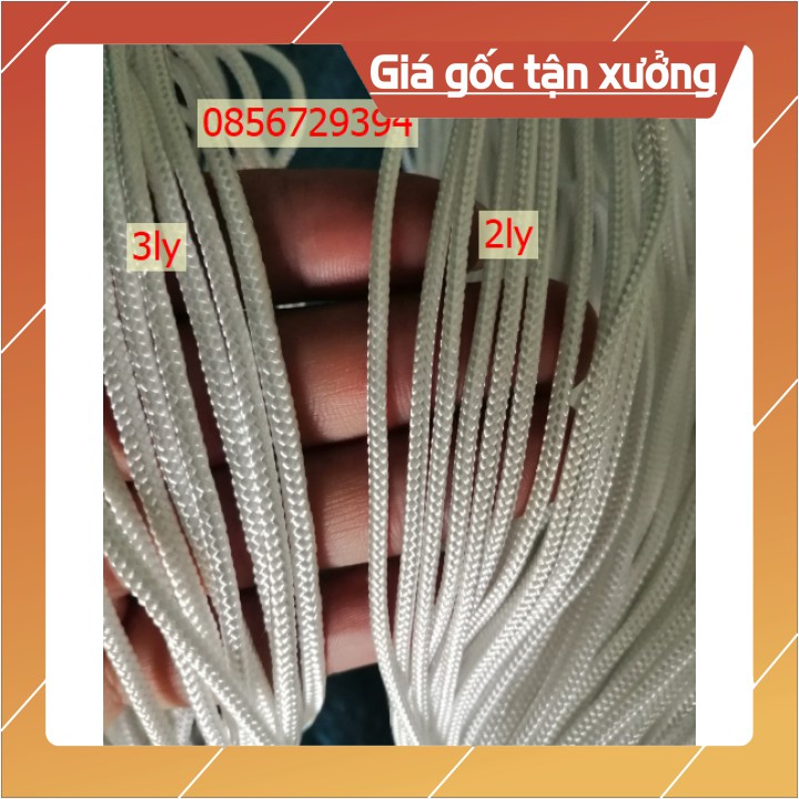 Dây dù thả diều, dây nylon chất lượng cao(1kg) 2mm (2ly)