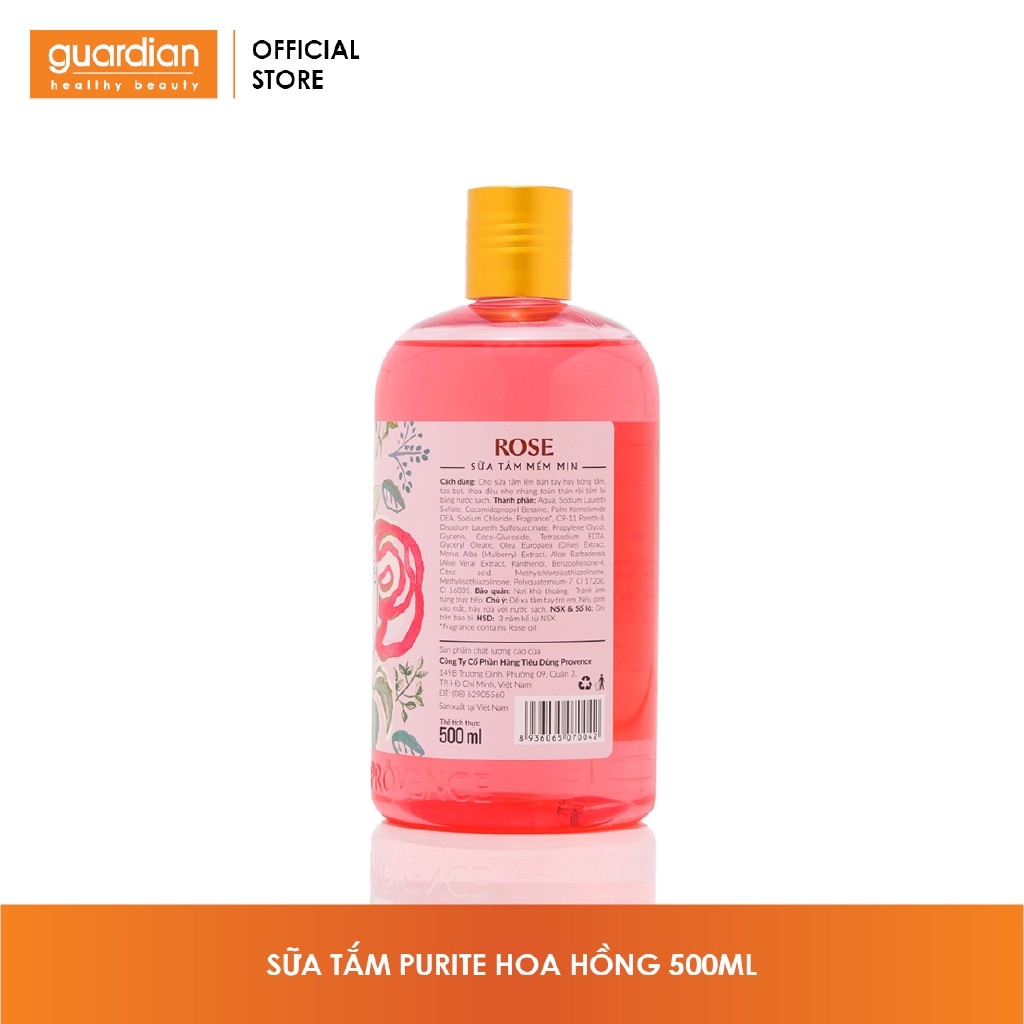 Sữa tắm Purite Hương Hoa hồng 500 ml | BigBuy360 - bigbuy360.vn