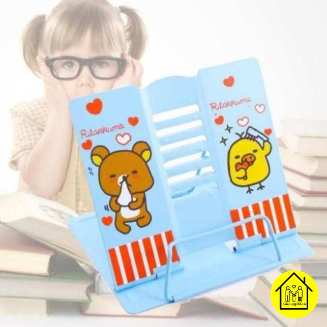 [Kim Loại] Giá đỡ sách vở, ipad chống cận chống gù hello kitty cho bé, đồ dùng học tập